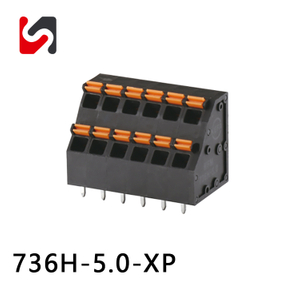 SHANYE BRAND 736H-5.0 Phoenix-Stecker-Federklemme mit 5,0 mm Rastermaß, heißer Verkauf