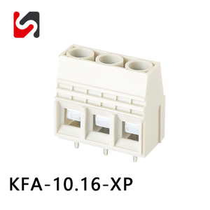 SHANYE BRAND KFA-1016-10.16 Connettore per morsettiera per circuito stampato ad alta corrente 300V 65A passo 10,16mm vendita calda sul mercato 