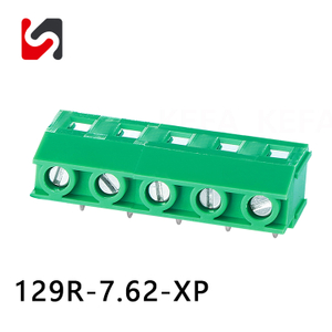 SHANYE BRAND SY129R-7.62 300V 10A gran oferta conector de bloque de terminales enchufable pcb 2p 7,62mm