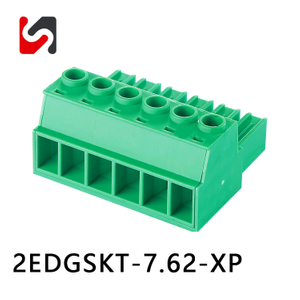 SHANYE BRAND 2EDGSKT-7.62 300V promozione nuovo modello 7.62mm 2p-24p morsettiera innestabile maschio femmina con ul 