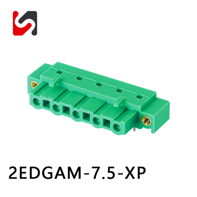 2EDGAM-7.5 300V 10A tiras terminais conectáveis 