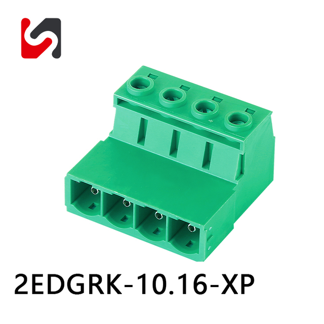 SHANYE BRAND 2EDGRK-10.16 10.16mm 2p-24p passo connettori per scheda PCB maschio femmina da filo a filo 