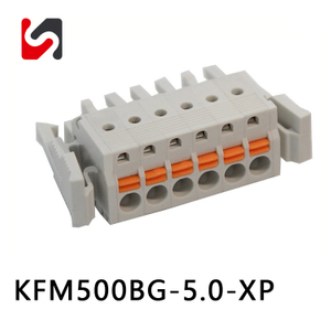 SHANYE BRAND KFM500BG-5.0 300 V 8 P connettore pcb phoinex morsettiere innestabili fornitore maschio da 5,0 mm