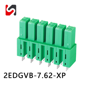 SHANYE BRAND 2EDGVB-7.62 300V горячая распродажа 7,62 мм разъемы типа Phoenix PCB с ul