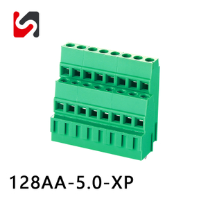 SHANYE BRAND SY128AA-5.0 300 В 10 А горячая распродажа поставщик винтовых клемм феникса