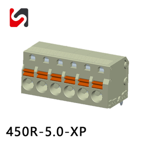 SHANYE BRAND SHSY450R-5.0 Phoenix-Klemmenblock-Federverbinder mit 5,0 mm Rastermaß, heißer Verkauf