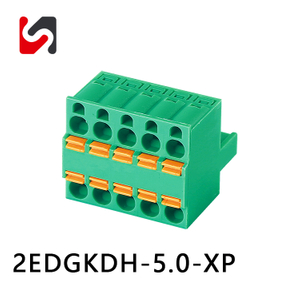 SHANYE BRAND 2EDGKDH-5.0 Morsettiera a vite innestabile con passo 2,54 mm a 2 pin 300 V