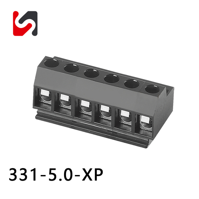 SHANYE BRAND SY331-5.0 300V 15A bloque de terminales de tornillo de venta caliente paso de 5,0 mm para PCB
