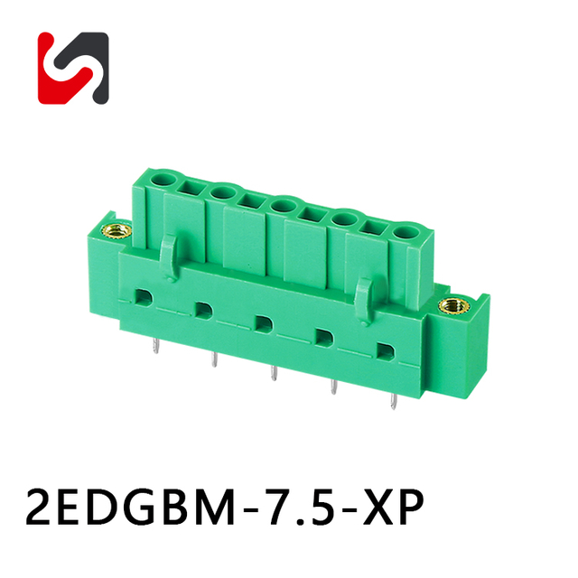 2EDGBM-7.5 300V 10A bloco terminal conectável weidmuller