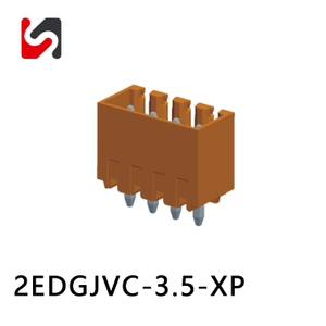 Bloque de terminales 2EDGJVC-3.5 de 3,81 mm marca Shanye para PCB