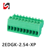 2EDGK-2.54 Terminal de tornillo de 300 V paso de 2,54 mm marca Shanye