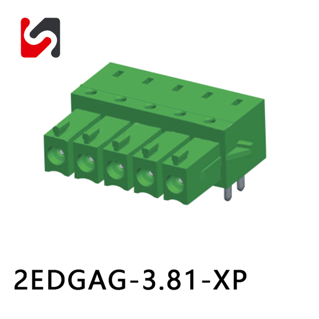2EDGAG-3.81 300V-Klemmenblock der Marke SHANYE 3,81 mm