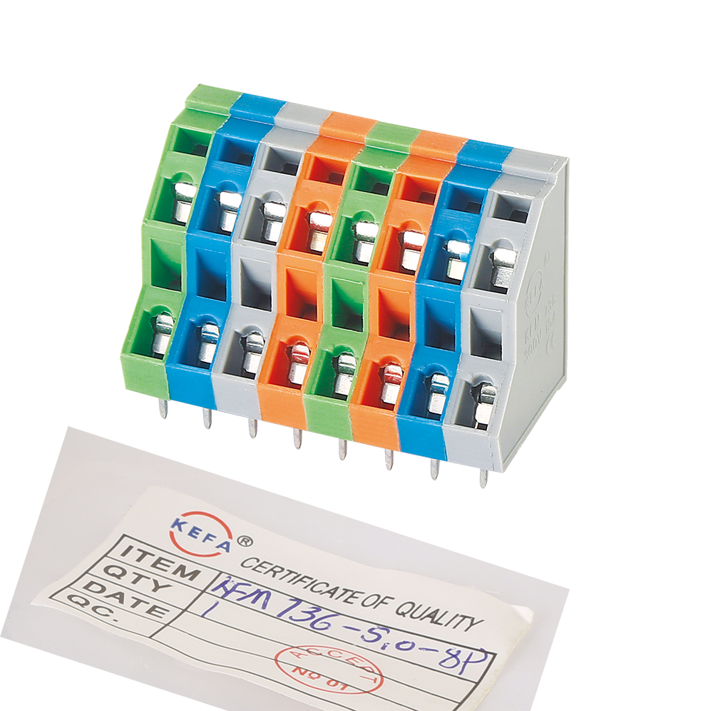 Come utilizzare la morsettiera con carico a molla per risparmiare il 30% sui costi