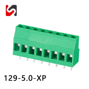 SHANYE MARCA SY129-5.0 300V 10A gran oferta conector de bloque de terminales enchufable pcb 2p