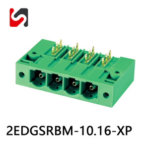 SHANYE MARCA 2EDGSRBM-10.16 grande corrente 65A 10.16mm phoenix plugável bloco terminal masculino venda quente 