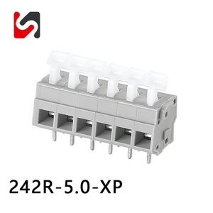 SHANYE BRAND 242R-5.0 5,0 мм шаг клеммная колодка Phoenix клеммные колодки с лучшей ценой, горячая распродажа 