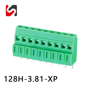 SHANYE BRAND SY128H-3.81 300 В 10 А горячая продажа сменных винтовых клеммных колодок