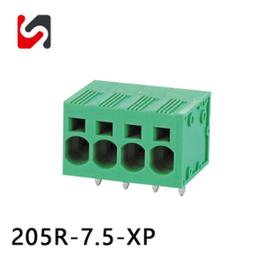 SHANYE BRAND 205R-7,5, шаг 7,5 мм, разъем Phoenix, 5 А, клеммная колодка