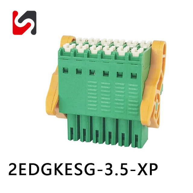 SHANYE BRAND 2EDGKESG-3.5 300V como funcionam os blocos de terminais elétricos