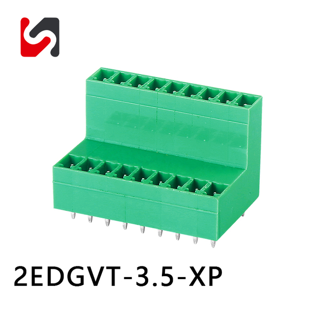 2EDGVT-3.5 300V 3,5MM fabricante de blocos terminais plugáveis