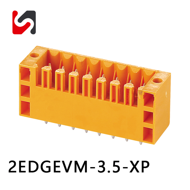 2EDGEVM-3.5 bloco terminal conectável de 2 pinos 