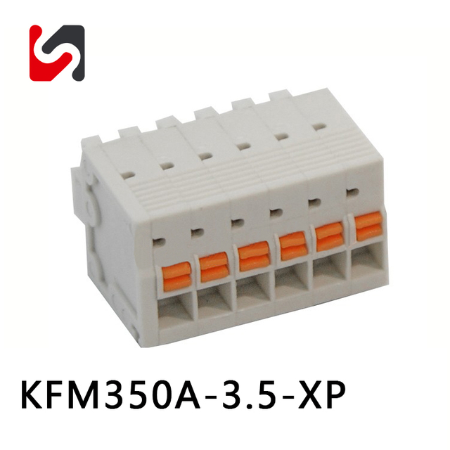 SHANYE BRAND KFM350A-3.5 300V Consiglia morsettiere innestabili Phoenix da 3,5 mm maschio con ROHS