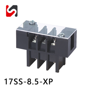 SHANYE MARCA 17SS-8.5 300 V 5.0mm passo venda quente tira de barreira tira de barreira de fileira dupla com fornecedor de alta qualidade